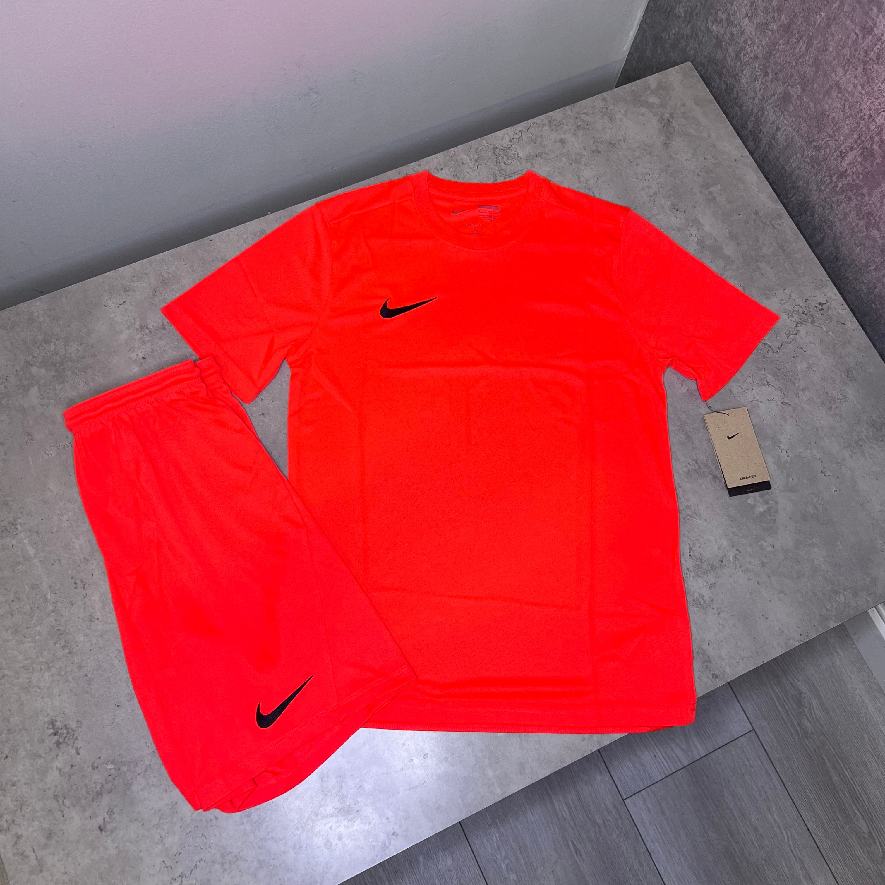 Nike Dri Fit Set “Lava Red ”
