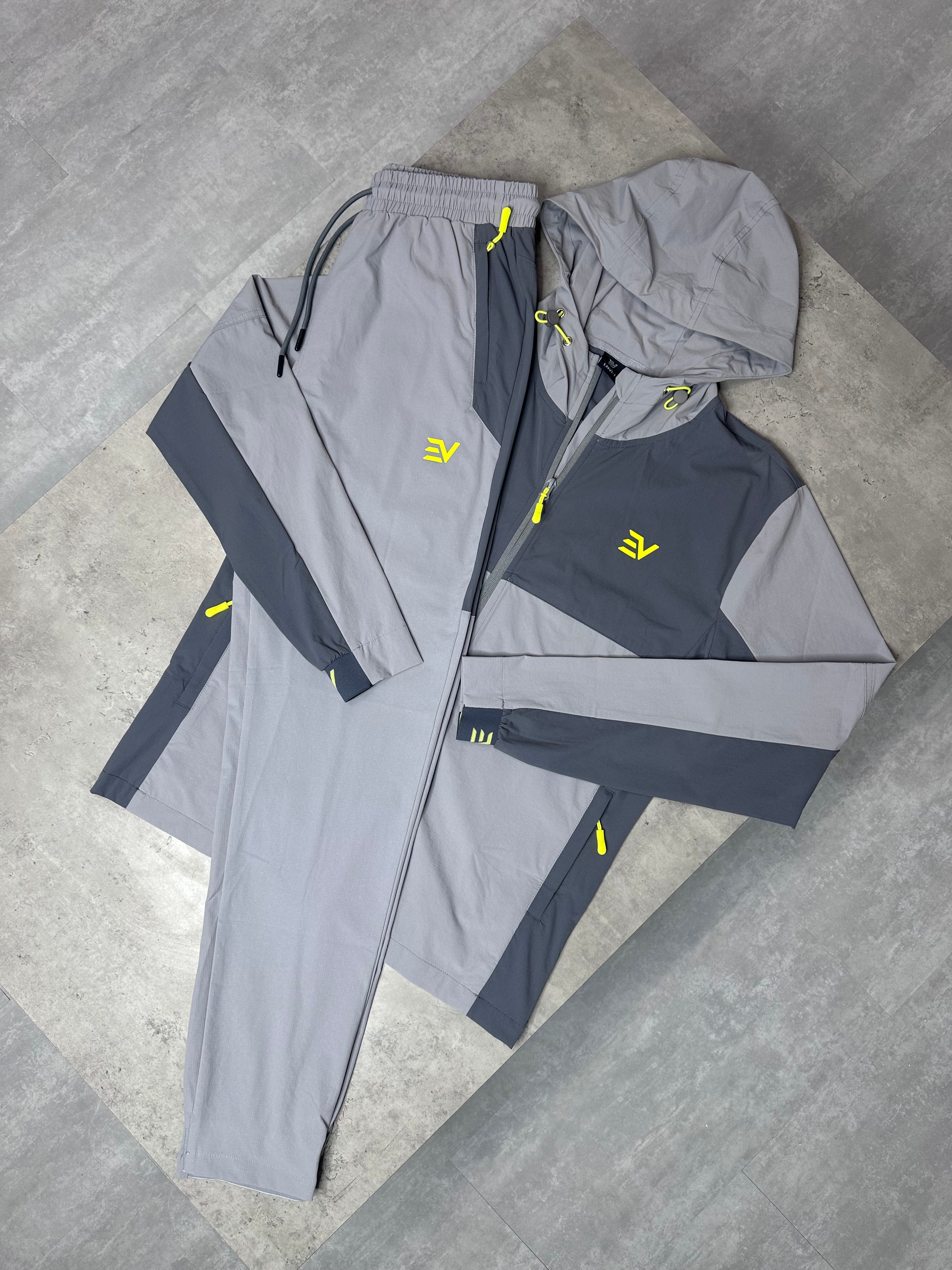 Envi Eclipse Tracksuit “Grey/Graphite/Volt”