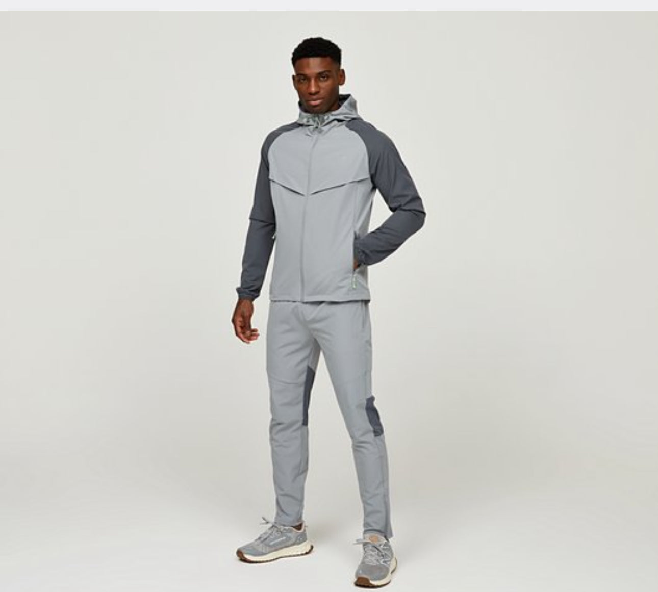 Trailberg Rapid Tracksuit “Grey/Grey/Volt”