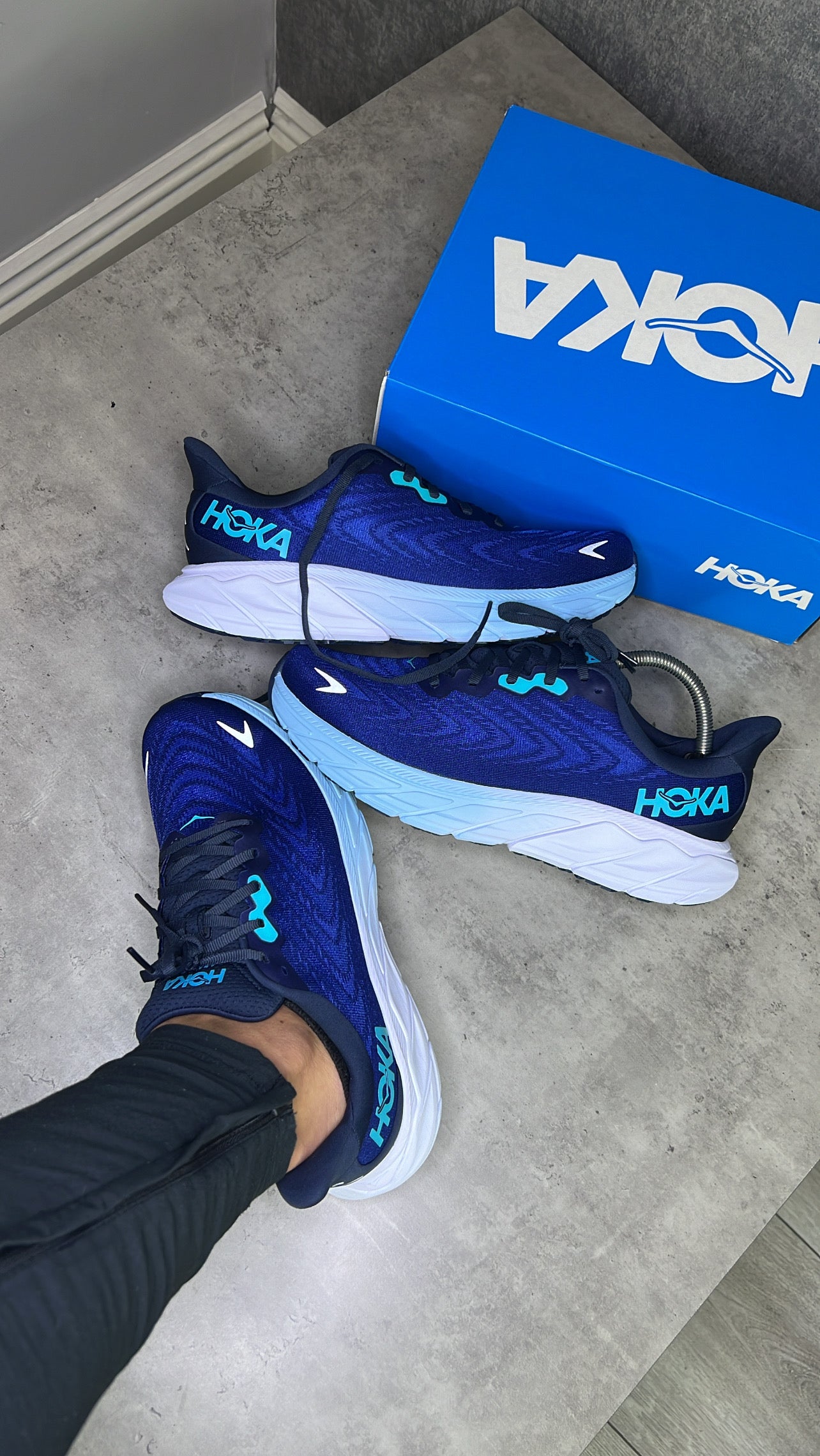 HOKA RUNNING SHOE - Space Blue