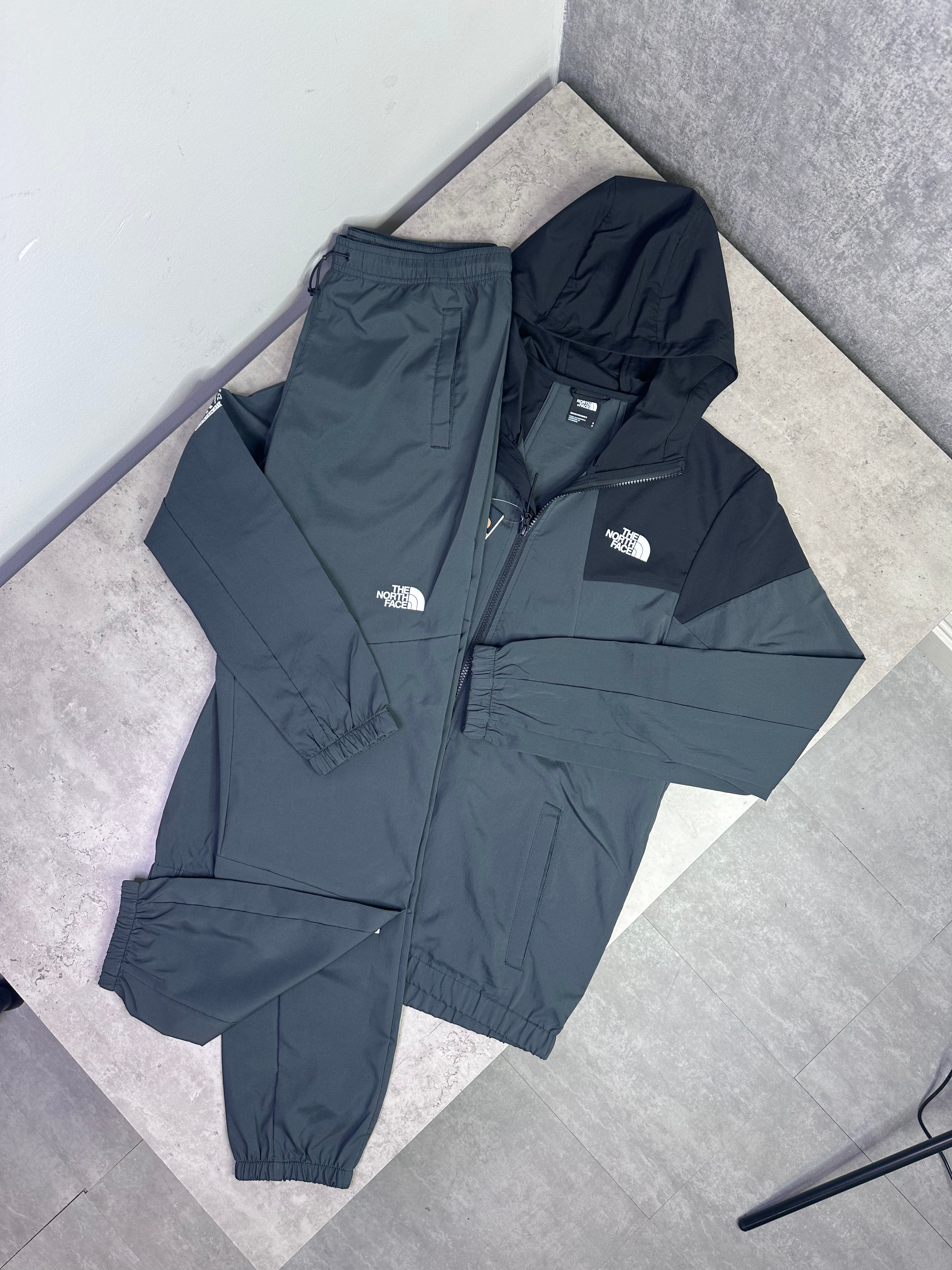 The North Face Woven Tracksuit “Slate Grey/Black”